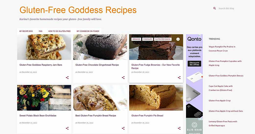 Gluten-Free Goddess Recipes