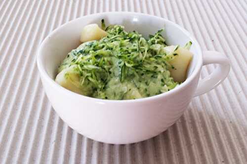 Gnocchi with Zucchini Sauce