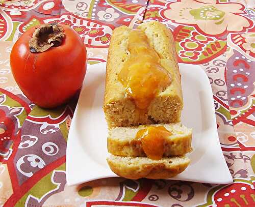 Persimmon Cheese Loaf