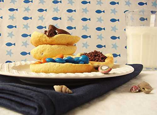 Chocolate Chip Cookie Boats