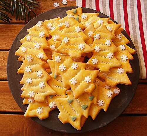 Christmas Tree Cutout Cookies