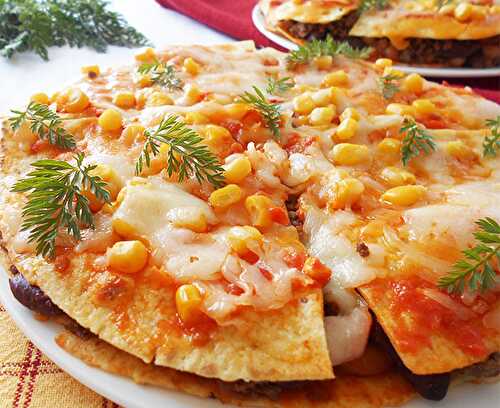 Mexican Pizza with One Secret Ingredient