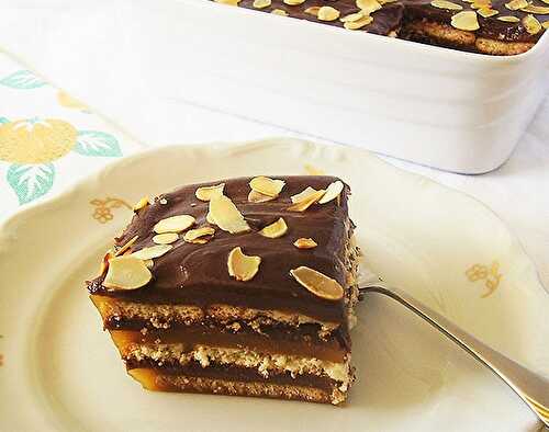 Jaffa Icebox Cake