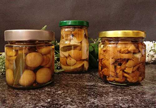Pickled Mushrooms Recipe