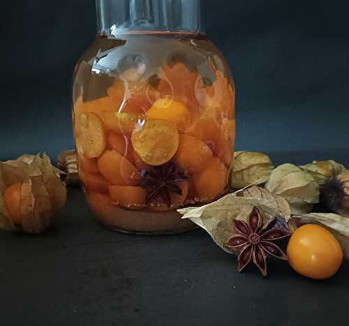 Physalis Liqueur from Scratch