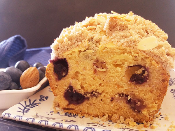 Pancake Bread with Blueberries