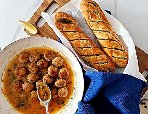 Chicken Piccata Meatballs