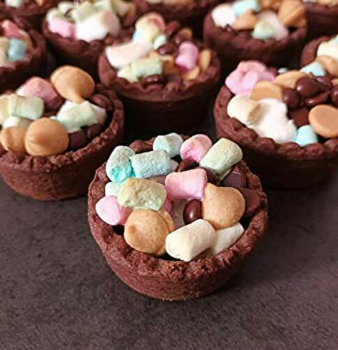 Rocky Road Cookie Cups