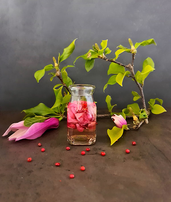 Pickled Magnolia Petals