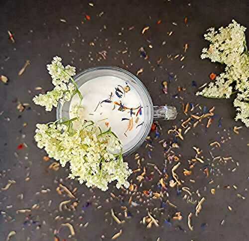 Elderflower Latte