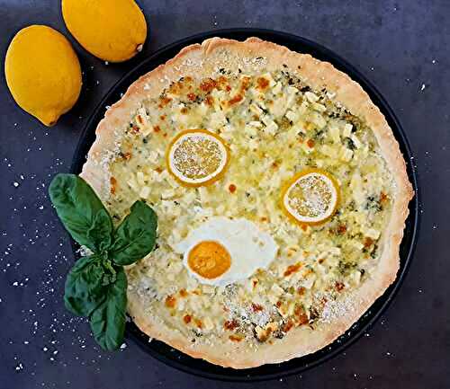 Lemon Pizza - Pizza Amalfitana