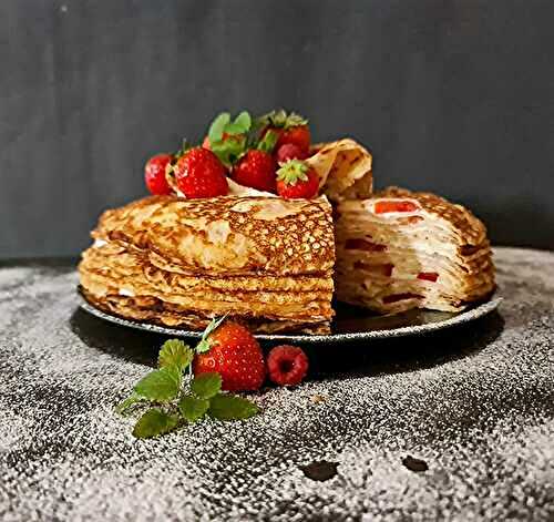 Le Courchevel Crepe Cake
