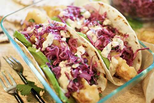 Awesome fried fish tacos