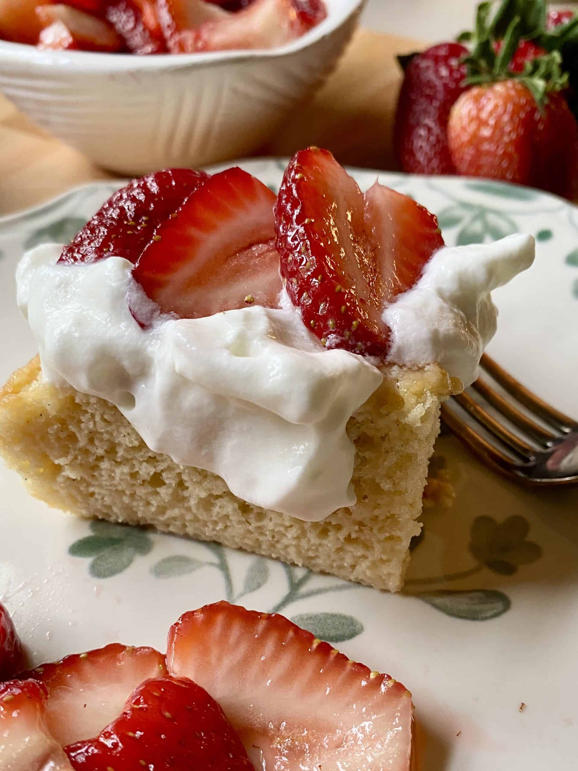 Tres Leches Cake with Berries
