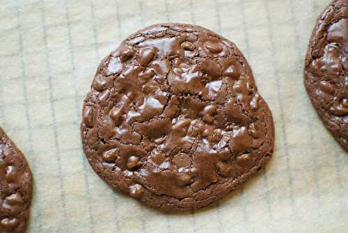 Gluten-free dark chocolate cookies