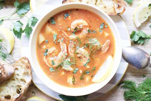 Seafood stew with fennel & tomatoes