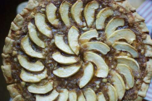 Apple custard pie