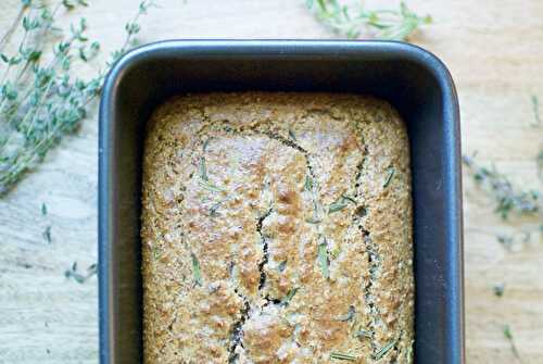 Rosemary almond meal bread