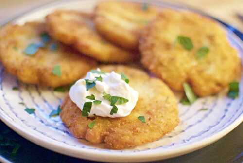 Gluten-free (or not) potato pancakes