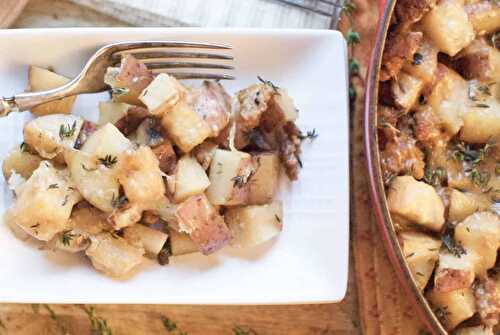 Sausage, mushroom & potato gratin