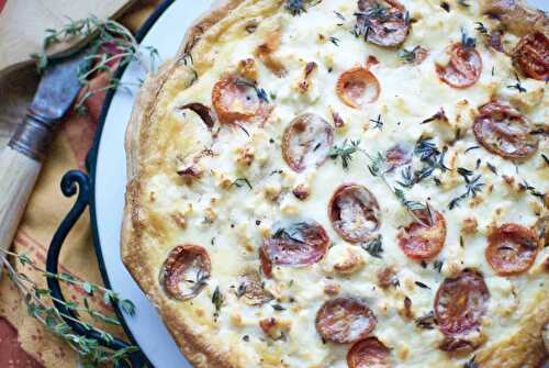 Ottolenghi's roasted vegetable tart