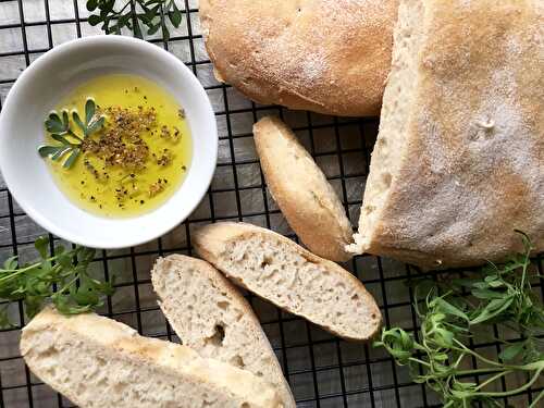 Gluten-free ciabatta bread