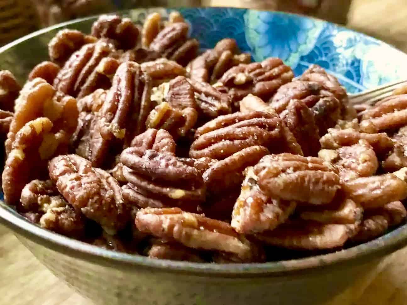 Sweet & Savory Roasted Pecans