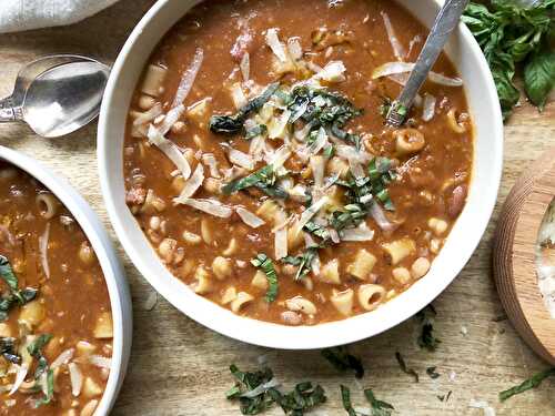 Ina garten's "16 bean" pasta e fagioli