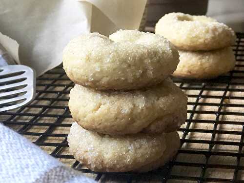 Einkorn flour cookies with olive oil & wine