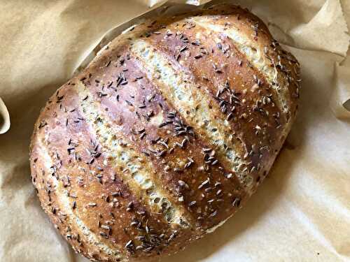 Quick & easy deli-style rye bread