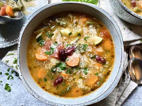 The ultimate hearty minestrone