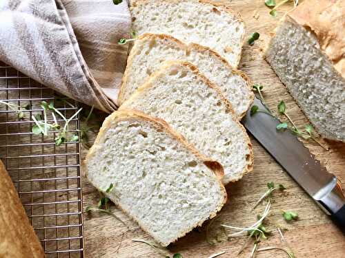 Super easy soft sandwich bread