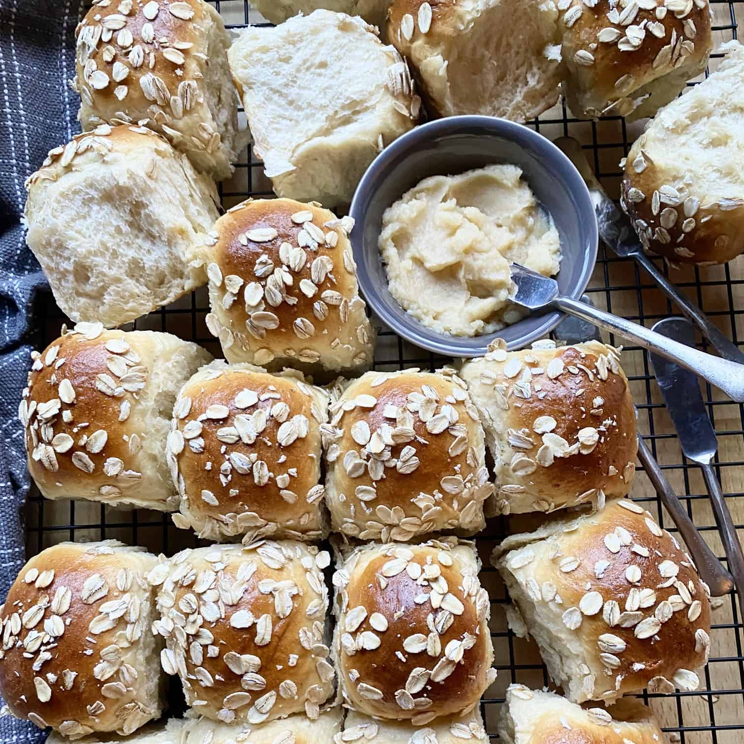 Honey milk anytime rolls