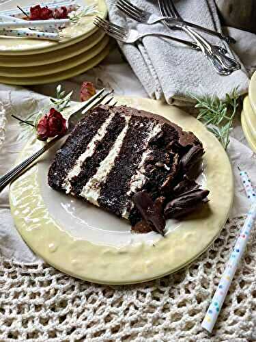 Epic chocolate celebration cake