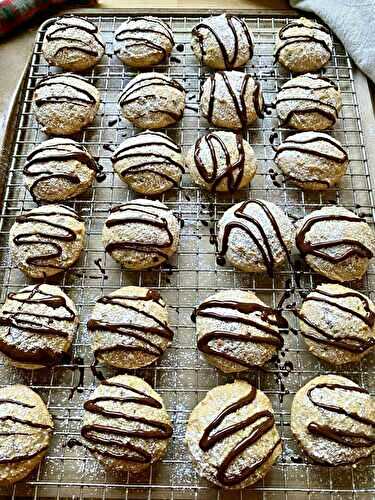 Fresh milled flour ricotta cannoli cookies