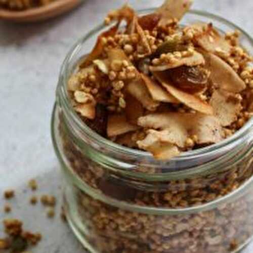 Delicious Gluten-Free Granola Recipe With Quinoa Puffs