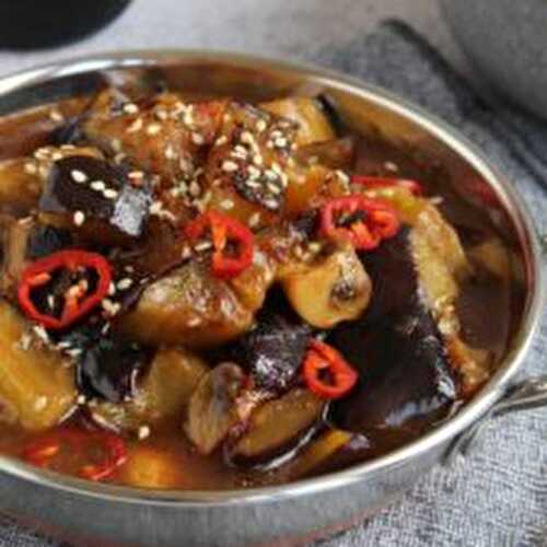 Easy and delicious Asian inspired vegan eggplant recipe