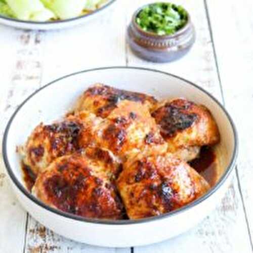 The Best Asian Glazed Chicken Thighs Ever