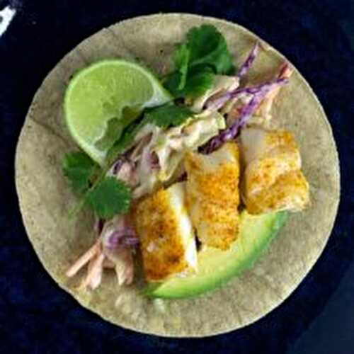Delicious fish tacos in under 30 minutes