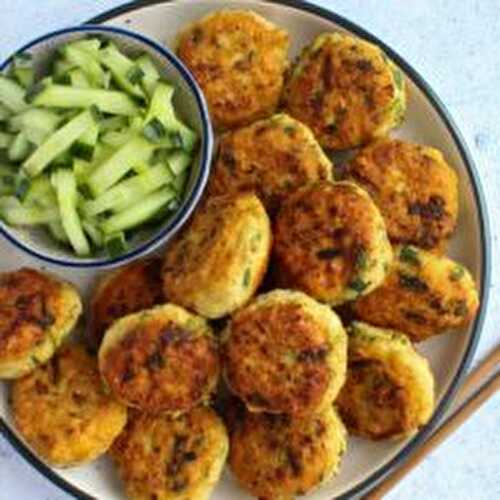 Easy Gluten-Free Thai Fish Cakes with Cucumber Relish
