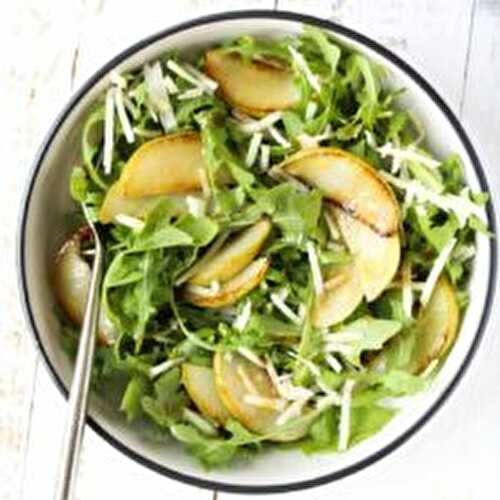 Amazing Pear Salad with Rocket and Parmesan 