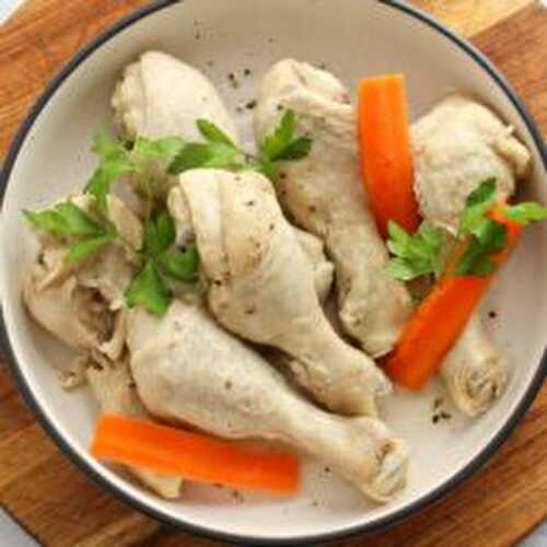How to boil chicken legs -Recipe