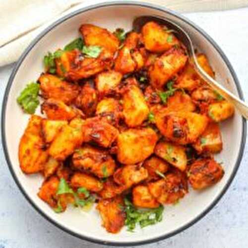 Turkish Potato Recipe - Tavada Patates Salatasi