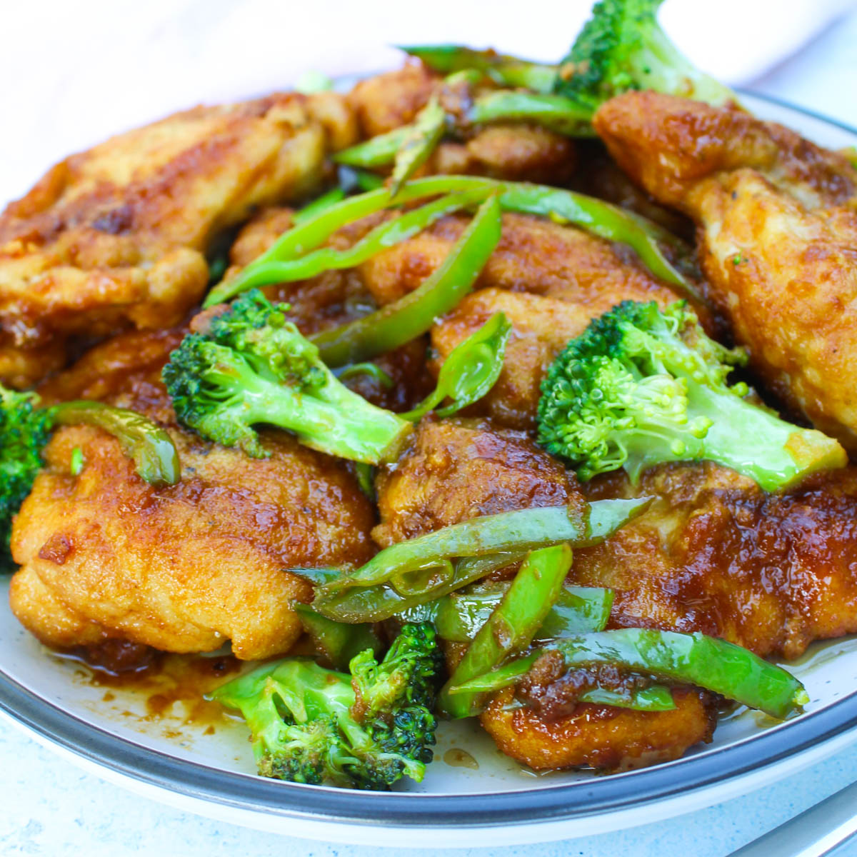 Honey ginger glazed chicken recipe