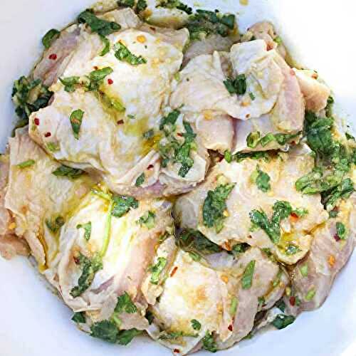 Marinade for grille chicken thighs