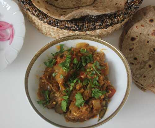 Baingan Bharta (Punjabi Eggplant)