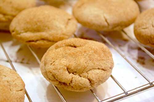 Chewy Chai Snickerdoodle Cookies
