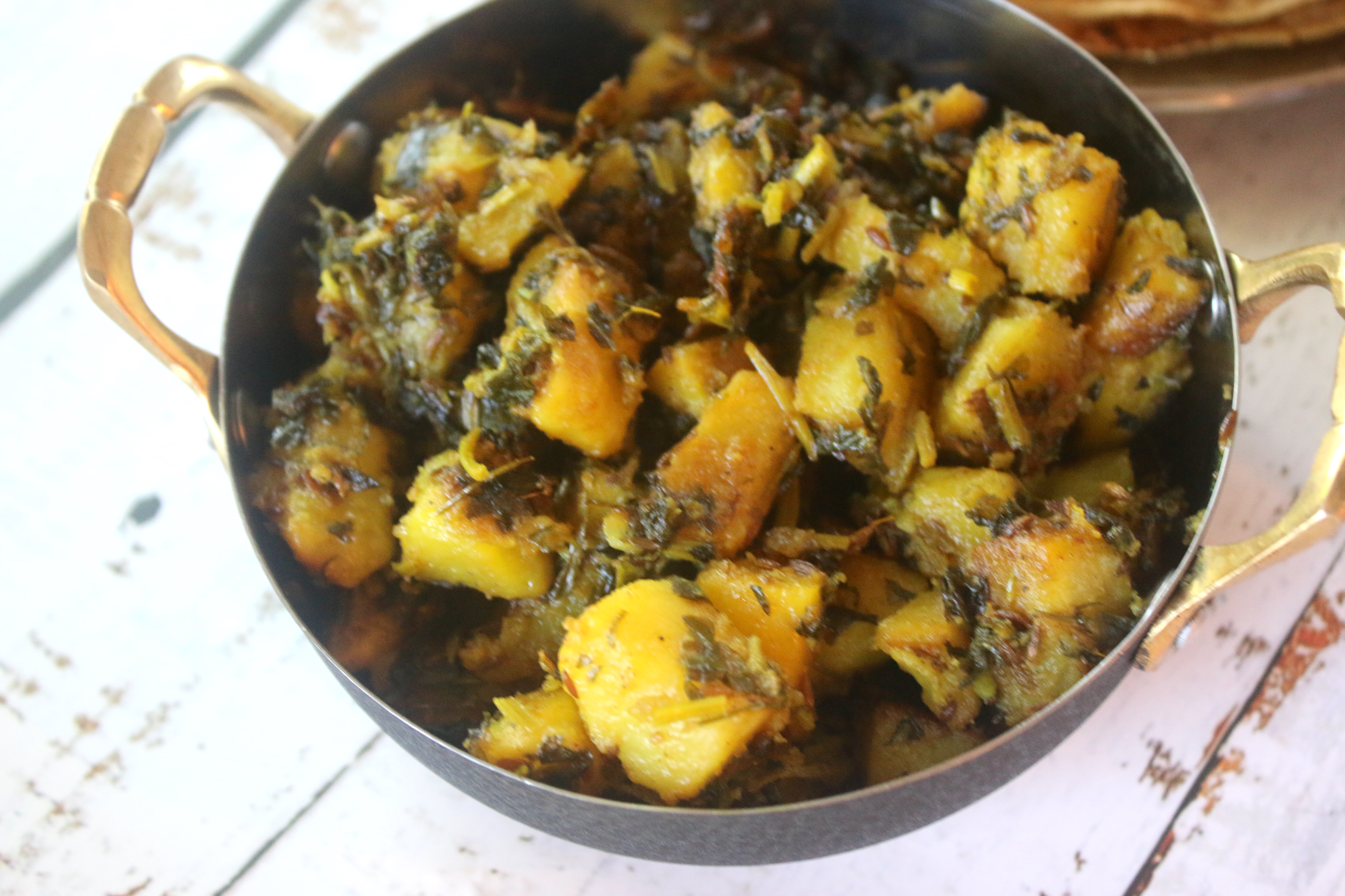 Aloo Methi ki Sabzi