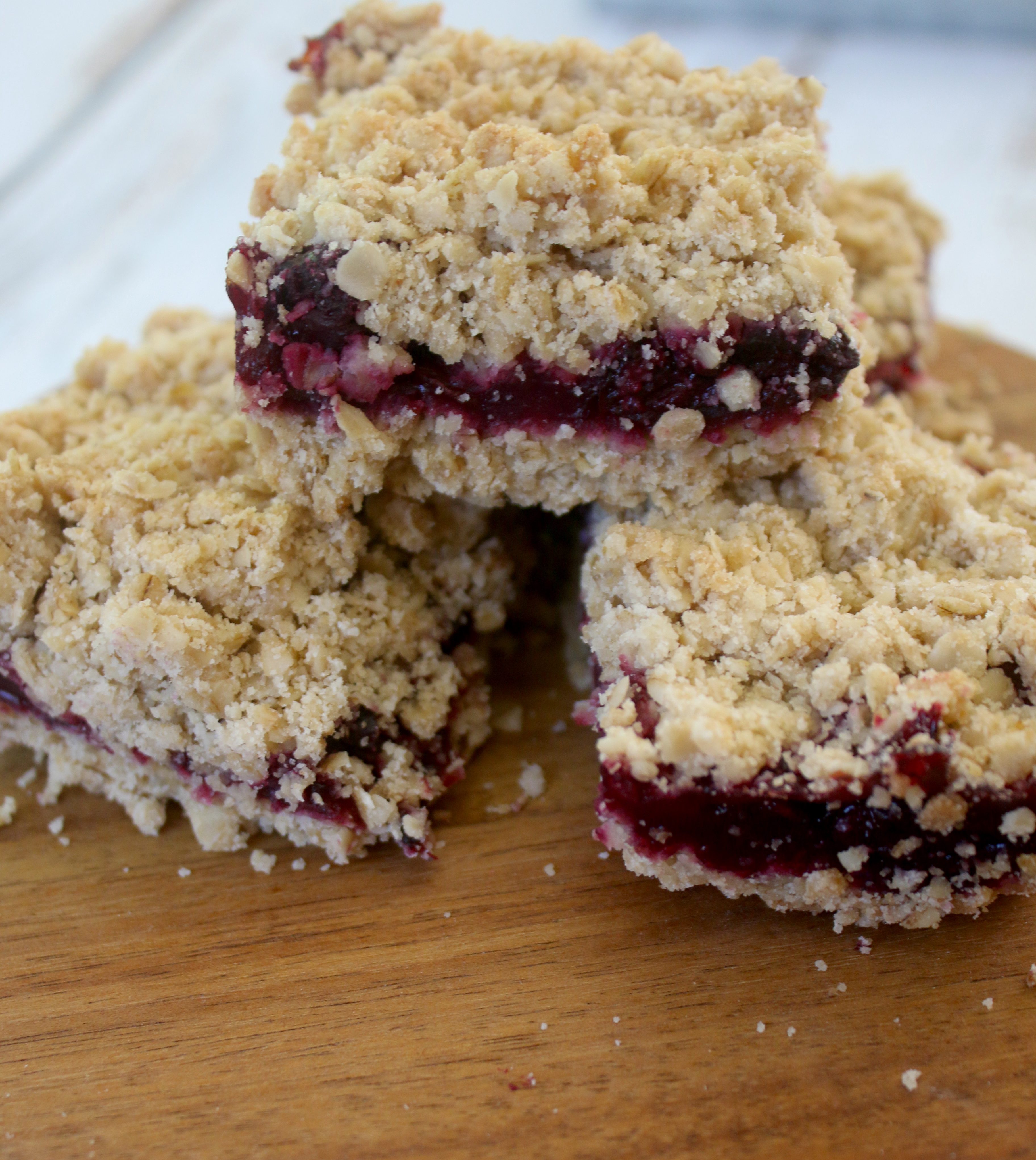 Cherry Crumble Bars