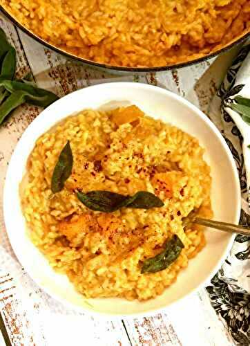 Butternut Squash and Sage Risotto